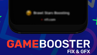 Game Booster Pro  Fix  GFX