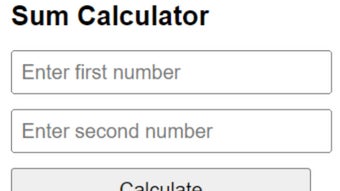 Sum Calculator