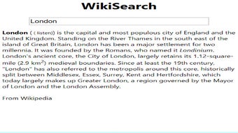 WikiSearch