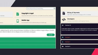 Accordion FAQ with Category