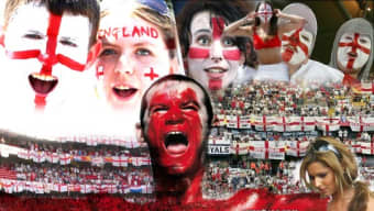 England Football Team Fans Wallpaper