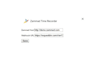 Zammad Time Recorder