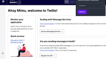 Twilio Account Switcher