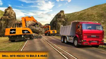 Hill Road Construction Games: Dumper Truck Driving