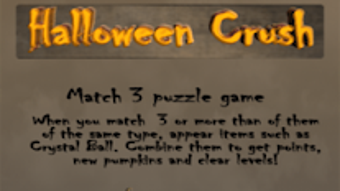 Halloween Crush Puzzle