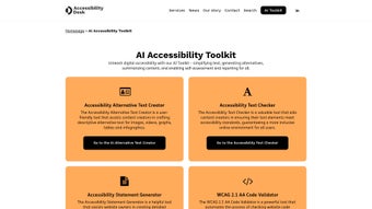 Accessibility Desk