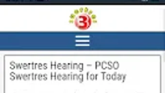 PCSO Swertres Hearing Today