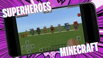 Superheroes in Minecraft