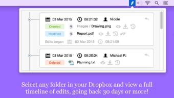 Revisions for Dropbox