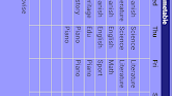 School Timetable