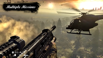 Modern Gunship Strike : Air Attack Helicopter Game