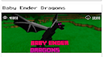 MCPEDL Dragon Mods