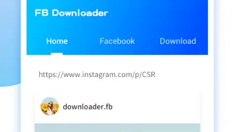 Video downloader for Social Media