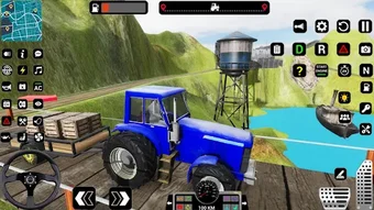 Tractor Trolly Driving Games