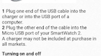 Sony Smartwatch 2 SW2 Guide