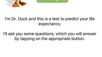 Life Expectancy Lite - the age test