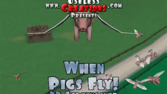 When Pigs Fly! 3D Screensaver