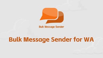 Bulk Message Sender for WA