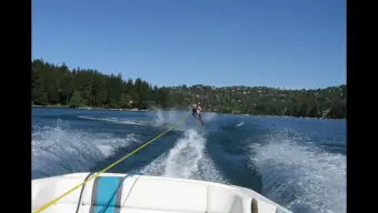 Crazy Water Skiing