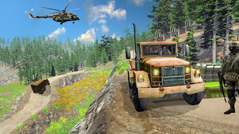 Truck Wala Game - Army Games