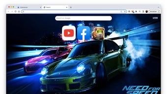 Juegos de Velocidad - Wallpaper and New Tab