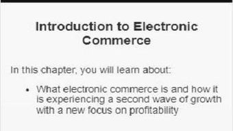 E- Commerce