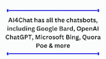 Bard GPT powered AI4Chat