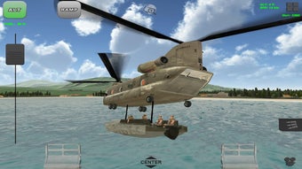 Chinook Helicopter Flight Sim