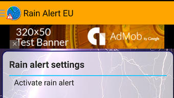 Rain Alert Europe