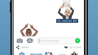 UNC Tar Heels Emojis