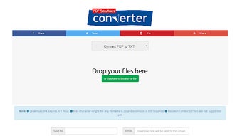 PDF to TXT Converter