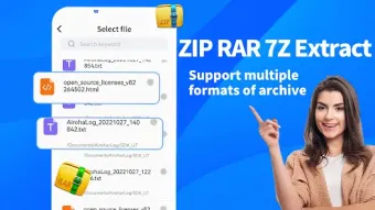 Zip File Opener: Unzip  UnRAR
