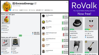 RoValk - The Roblox Trading Addon
