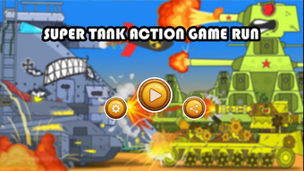 Super Tank Cartoon Rumble Game