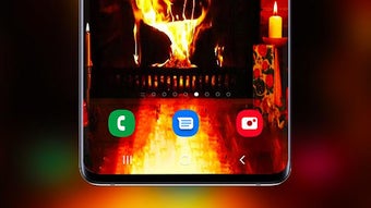 Fireplace Sound Live Wallpaper