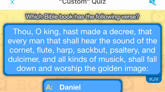 Bible Quiz