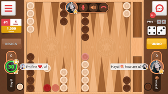 Backgammon - Online