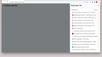 Read It Later New Tab