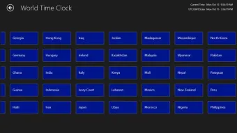 World Time Clock para Windows 10