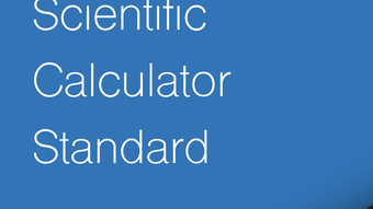 Scientific Calculator Standard