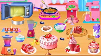 Strawberry Cakes Maker Bakery