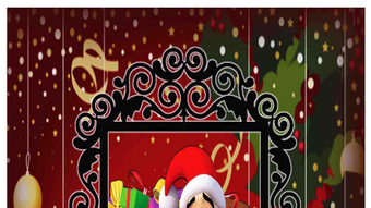 Creative Christmas Photo Frame