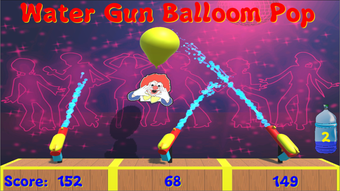 Water Gun Balloon Pop