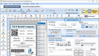 Retail Barcode Labels Maker