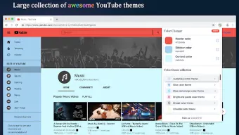 Theme & Color Changer for Youtube™