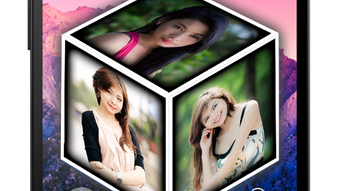 Photo 3D Cube Live Wallpaper