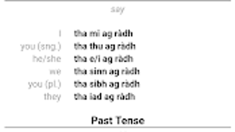 Scottish Gaelic Verb Blitz Pro