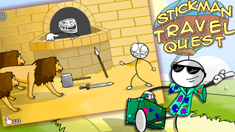 Stickman Travel Quest - Puzzle Adventure Game