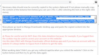 Manga Downloader Assistant