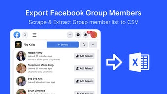 Group Member Exporter for Facebook